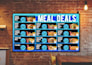 design restaurant TV menu board and digital screen menu